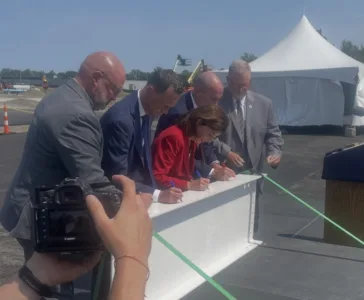 Hochul hails progress at new Brooks-TLC site
